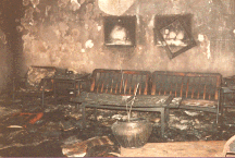 Fire in St Andrew's room